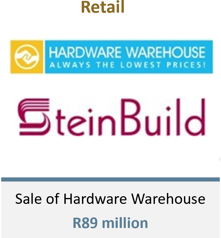 Sale of Hardware Warehouse